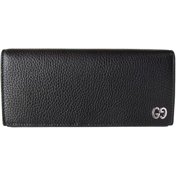 Amazon | [グッチ] 長財布 レディース GG マーモント ブラック 456116